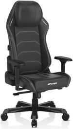 DXRacer 1238S Master Series Gaming Chair, Microfiber Leather, 4D Armrests, Multi-functional Tilt, 3" Casters, High Density Mold Shaping Foam, 220lbs Recommended Weight, Black | DMC-I238S-N-N1-A3 Model: DMC-I238S-N-N1-A3