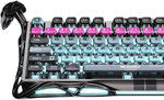 GravaStar Mercury V75 Pro Gaming Keyboard, Special Edition, 75% Layout, Jade Gaming Switch, 8kHz Polling Rate, Semi-Aluminum Construction, Dynamic Rapid Trigger, Cyber Punk | V75 Pro