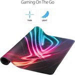 Asus NC03-ROG Strix Edge 17.7'' x 15.7'' Gaming Mouse Pad, Anti-fray Stitching, Non-slip Base | 90MP00T0-B0UA00