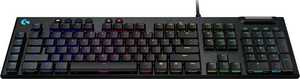 Logitech G815 Lightsync RGB Low-Profile GL Tactile Mechanical Gaming Keyboard, US English Layout, Black | 920-008992