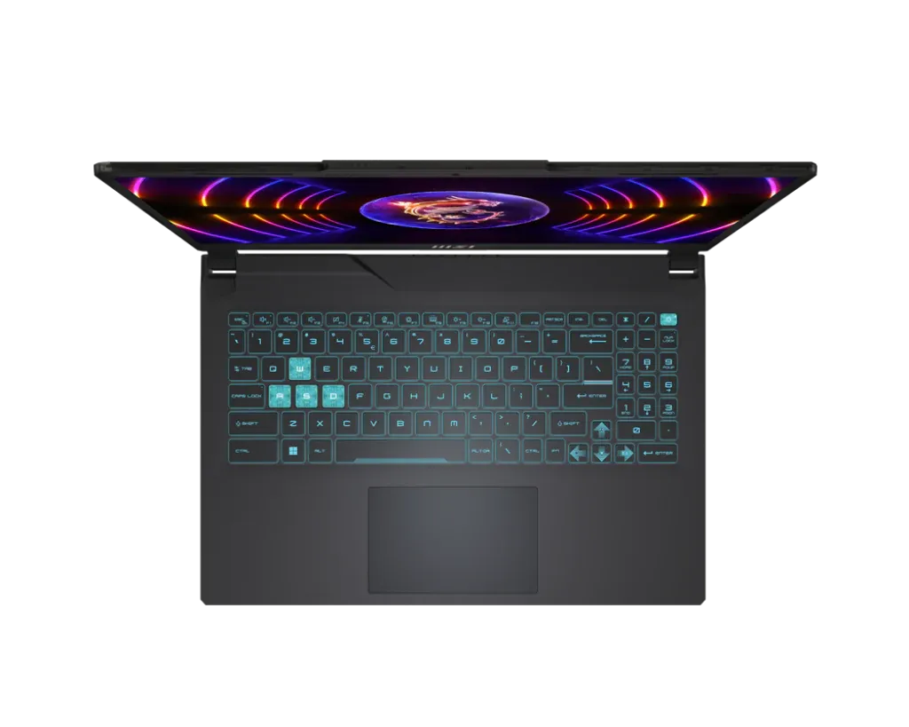 MSI CYBORG 15 A12VE 9S7-15K111-475 | Core i7 12650H, 16GB RAM, 512GB SSD, 15.6"FHD 144Hz, 6GB NVIDIA RTX4050, Win11 Home, Eng-Arab K/B, Black