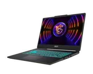 MSI CYBORG 15 A12VE 9S7-15K111-475 | Core i7 12650H, 16GB RAM, 512GB SSD, 15.6"FHD 144Hz, 6GB NVIDIA RTX4050, Win11 Home, Eng-Arab K/B, Black