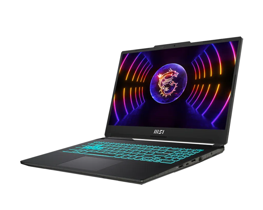 MSI CYBORG 15 A12VE 9S7-15K111-475 | Core i7 12650H, 16GB RAM, 512GB SSD, 15.6"FHD 144Hz, 6GB NVIDIA RTX4050, Win11 Home, Eng-Arab K/B, Black