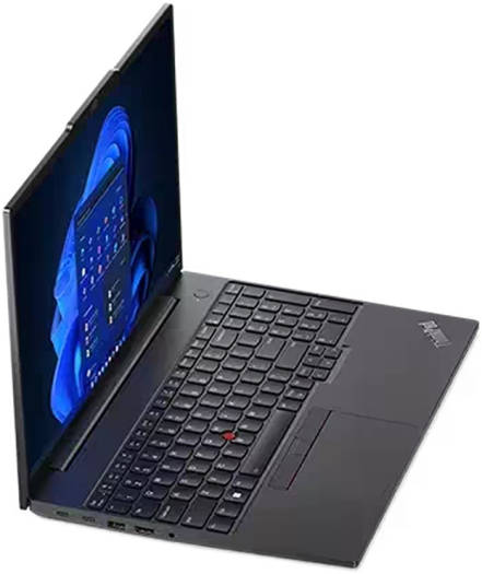 LENOVO THINKPAD E16 - 21JN00C4GR | Core i7 13700H, 16GB RAM, 512GB SSD, 16"WUXGA, Intel IRIS Graphics, Win11 Pro, Eng Arab K/B, 2 Years Lenovo Warranty