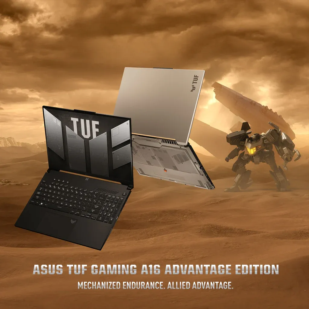 ASUS TUF GAMING A16 FA617NS-N3002W | RYZEN 7 7735HS, 16GB RAM, 512GB SSD, 16" WUXGA 165Hz, 8GB AMD Radeon RX7600S, Win11 Home, Eng-Arab Keyboard, Black