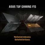 ASUS TUF GAMING FX507ZV4-LP052W | Intel Core i7 12700H, 16GB RAM, 1TB SSD, 15.6" FHD 144Hz, 8GB NVIDIA RTX 4060, Win11 Home, Eng-Arab K/B, Gray