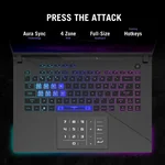 ASUS ROG STRIX G16 G614JVR-I9161G | Intel Core i9 14900HX, 16GB RAM, 1TB SSD, 16" WUXGA(1920x1080) 165Hz, 8GB NVIDIA RTX 4060, Win11 Home, Eng-Arb K/B, Gray