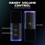 TAM8 AmpliGame XLR/USB Dynamic Microphone With BM88 LOW-PROFILE MICROPHONE ARM STAND for Podcast Recording, PC Computer Gaming with RGB Light, Mute Button, Headphones Jack