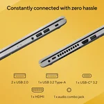 ASUS X1500EP-EJ2365W | Core i3 1115G4, 8GB RAM, 256GB SSD, Intel IRIS Graphics, 15.6" FHD, Win11 Home, Eng-Arab Keyboard, Black