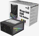 AEROCOOL POWERSUPPLY 850W GOLD  KCAS RGB