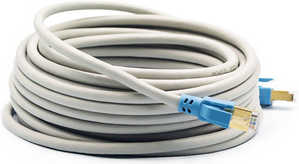 Mowsil Cat7 Round Cord 10 Giga, 10 M 