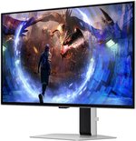SAMSUNG Odyssey OLED G6 G60SD Gaming Monitor, 27" QHD OLED Display, 360Hz Refresh Rate, 0.03ms (GtG) Response Time, AMD FreeSync Premium Pro Technology, Silver | LS27DG602SMXUE