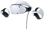 SONY PlayStation VR2 Headset + Horizon Call of Mountain Bundle, 2x 2000x2040 OLED 120Hz, Adjustable Lens Separation, 6-Axis Motion Sensing, Vibration on Headset, USB Type-C, White | CFIZVR1WHORVCH