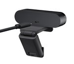 Logitech Brio 4k Stream Edition Webcam, Ultra HD 4K/30fps, 1080p/60fps Streaming, USB 3.0 Cable and USB 2.0, Autofocus, Built-In Stereo Microphone, 65Â°/78Â°/90Â°, Webcam - Black I 960-001194