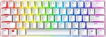 Razer Huntsman Mini 60% Gaming Keyboard, Fastest Keyboard Switches Ever, Linear Red Optical Switches, Chroma RGB Lighting, PBT Keycaps, Onboard Memory - Mercury White | RZ03-03390400-R3M1