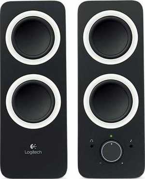  Logitech Multimedia Speakers Z200 with Stereo Sound for Multiple Devices