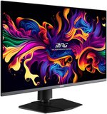MSI MPG 321URX Gaming Monitor, 32" 4K UHD QD-OLED Display, 240Hz Refresh Rate, 0.03ms (GtG) Response Time, AMD FreeSync Premium Pro Technology, 1.07b Display Colors, Black | MPG321URX