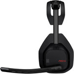 Logitech Astro A50 X LIGHTSPEED Wireless with PLAYSYNC Gaming Headset + Base Station, 40mm PRO-G GRAPHENE, 24H Playtime, Up to 24bit Audio, HDMI 2.1 Passthru, for Xbox X|S, PS5, PC, Black | 939-002126