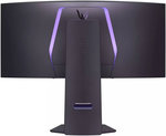 LG 34GS95QE-B Curved Gaming Monitor, 33.9" WQHD OLED Display, 240Hz Refresh Rate, 0.03ms (GtG) Response Time, AMD FreeSync Premium Pro Technology, 800R Curvature, Black | 34GS95QE-B