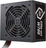  Cooler Master Elite NEX 700W 230V Non Modular Power Supply, 80 Plus Standard Certified, Active PFC & Dual Forward Topology Design, 120mm Sleeve Fan, UK Plug, Black | MPW-7001-ACBW-BUK