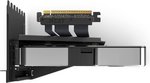 NZXT Vertical GPU Mounting Kit, 175 mm PCIe 4.0x16 Riser Cable, GPU Holder, Sturdy Steel Bracket, Fits perfectly with NZXT H5, H7 and H9 Series, Black | AB-RH175-B1