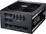Cooler Master MWE 1250 Gold V2 80 Plus Gold Full Modular Power Supply, 140mm, 2200 RPM, 47-63Hz, Black | MPE-C501-AFCAG-UK