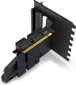 NZXT Vertical GPU Mounting Kit, 175 mm PCIe 4.0x16 Riser Cable, GPU Holder, Sturdy Steel Bracket, Fits perfectly with NZXT H5, H7 and H9 Series, Black | AB-RH175-B1