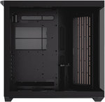  APNX V1 V1-W-BK-v1 ATX Mid Tower Glass Edition Computer Case, Up To 360mm Radiators, x10 Fan Slot, SGCC Body Material, Wood Front Panel, 0.8mm Steel Thickness, Black & Wood | APCM-VI01103.11