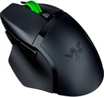 Razer Basilisk V3 x Hyperspeed Gaming Mouse, 5G Advanced 18K DPI Optical Sensor, 18000 DPI Max Sensitivity, Mechanical Mouse Switches Gen-2, Hypershift Mode, Black | RZ01-04870100-R3G1