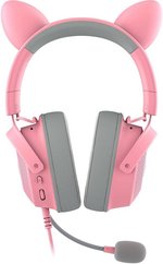 Razer Kraken Kitty V2 Pro Gaming Headphones, 50mm Razer TriForce Titanium, Passive Noise Cancellation, Unidirectional Pick-Up Pattern, USB Type-A Connectivity, Quartz | RZ04-04510200-R3M1