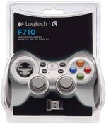 Logitech F710 Wireless Gamepad, Works With Android TV / PC, Extensive Game Support, 4 Switch D-Pad, Easy to Set Up, Comfortable Grip, White - Black | 940-000142