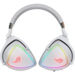 Asus Rog Delta RGB Gaming Headset, Microphone Sensitivity -40 dB, Frequency Response 20 Hz, USB Type-C or USB, White Edition | 90YH02HW-B2UA00