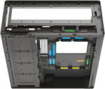 HAVN HS 420 E-ATX Mid Tower Base Edition Computer Case, Up To 420mm Radiators, 11x Fan Support, SGCC Sheet Metal, Tempered Glass, ABS, Zinc Alloy, NdFeB Magnets, Black | HVN-CA-HS420-06