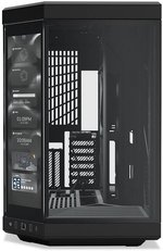  HYTE Y70 Touch Infinite Dual Chamber Mid-Tower ATX PC Gaming Case, Supports Up to 360mm Radiator & 10x 120mm Fans, Nexus Touch, 1x USB-C 3.2 Gen 2, 2x USB-A 3.2 Gen 1, Snow White | CS-HYTE-Y70TI-WW