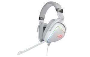 Asus Rog Delta RGB Gaming Headset, Microphone Sensitivity -40 dB, Frequency Response 20 Hz, USB Type-C or USB, White Edition | 90YH02HW-B2UA00