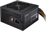  Cooler Master Elite NEX 700W 230V Non Modular Power Supply, 80 Plus Standard Certified, Active PFC & Dual Forward Topology Design, 120mm Sleeve Fan, UK Plug, Black | MPW-7001-ACBW-BUK