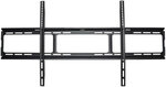 Skill Tech Large Heavy Duty Fixed TV Wall Mount, 55" - 105" Screen Sizes, 100kg Weight Capacity, Detachable Panel, Powder Coating Surface, Fixed Wall Plate, Black | SH-1060F