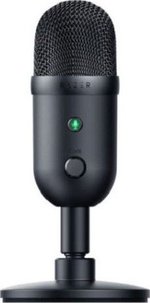 Razer Seiren V2 X USB Microphone for Streamers, 25mm Condenser Microphone,Supercardioid Pickup Pattern, Analog Gain Limiter, 48 kHz Sample Rate, Black | RZ19-04050100-R3M1