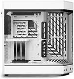 HYTE Y60 Modern Aesthetic Mid-Tower ATX Gaming PC Case, Panoramic Tempered Glass Design, Dual Chamber, 360mm Radiator Support, 6x 120mm Fans, PCIE 4.0 Cable, White | CS-HYTE-Y60-WW