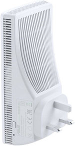 ASUS RP-AX58 AX3000 WiFi 6 Range Extender, AiMesh, 3000 Mbps, 1x RJ45 LAN, UK Plug, White | 90IG07C0-MU0C10