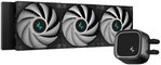 DEEPCOOL AIO Liquid Cooler LS720 A-RGB R-LS720-BKAMMT-G-1 360mm Radiator, 120mm ARGB Fans, 500~2250 RPM Fan Speed, 85.85 CFM