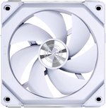 Lian-Li UNI FAN SL120 V2 Revolutionized Daisy-Chain ARGB Fan, Modular 120mm Fans, Up to 2000 RPM Fan Speed, 64.5 CFM Airflow, Sophisticate Lighting Effects, 1 Pack, White | G99.12SLV21W.00