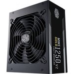 Cooler Master MWE 1250 Gold V2 80 Plus Gold Full Modular Power Supply, 140mm, 2200 RPM, 47-63Hz, Black | MPE-C501-AFCAG-UK