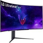 LG 45GR95QE-B 45'' UltraGear WQHD OLED Curved Monitor, 240Hz Refresh Rate, 0.03ms Response Time, 21:9 Aspect Ratio, 1.07B Color Depth, 178Âº Viewing Angle, HDR 10, Black | 45GR95QE-B