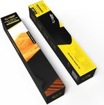 Camel Tech 3XL Mouse Pad Stitched Edges Natural Rubber Coated Surface Anti-Slipping Waterproof Foldable for Easy Storage 1200 x 600 x 5 mm Black 7340446630137