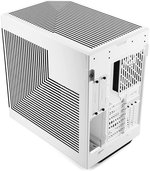 HYTE Y60 Modern Aesthetic Mid-Tower ATX Gaming PC Case, Panoramic Tempered Glass Design, Dual Chamber, 360mm Radiator Support, 6x 120mm Fans, PCIE 4.0 Cable, White | CS-HYTE-Y60-WW