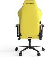 DXRacer Craft Pro Classic Gaming Chair, Alumnum Base, High-Density Memory Foam, Adjustable Memory/Recline, 4D Armrests, Multi-fun Tilt, 2.36" Caster, Class 4 Hydraulics, Yellow | CRA-PR001-Y-H1