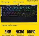 CORSAIR GAMING KEYBOARD K95 RGB PLATINUM, RGB LED, CHERRY MX
