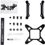 Lian Li Galahad II LCD 360 AIO RGB CPU Liquid Cooler, 2.88â€ IPS LCD Screen, Asetek 8th Gen 3600 RPM Pump, 120mm FDB Fans, Up to 2450 RPM Fan Speed, 79.9 CFM Airflow, Black | G89.GA2ALCD36B.00