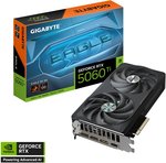 GIGABYTE GeForce RTX 5060 Ti EAGLE OC Graphics Card, 8GB GDDR7 128-Bit Memory, 2617 MHz Core Clock, 28 Gbps Memory Clock, PCI-Express 5.0 | GV-N506TEAGLE OC-8GD